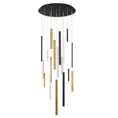 Eurofase Canada - LED Chandelier - Santana - Black- Union Lighting Luminaires Decor