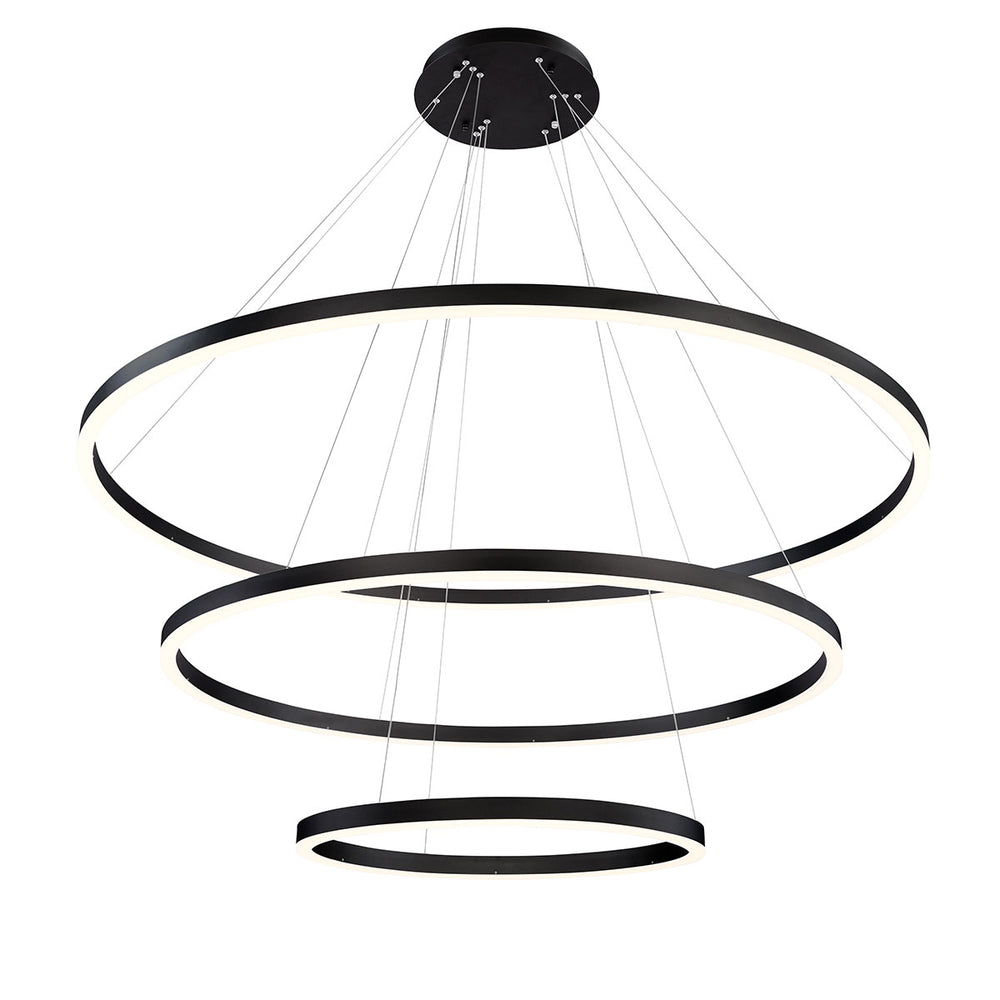 Eurofase Canada - LED Chandelier - Spunto - Matte Black- Union Lighting Luminaires Decor