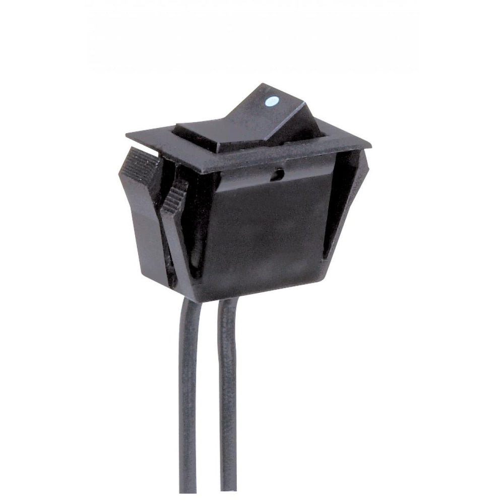 Satco Canada - On-Off Phenolic Rocker Switch - Black- Union Lighting Luminaires Decor