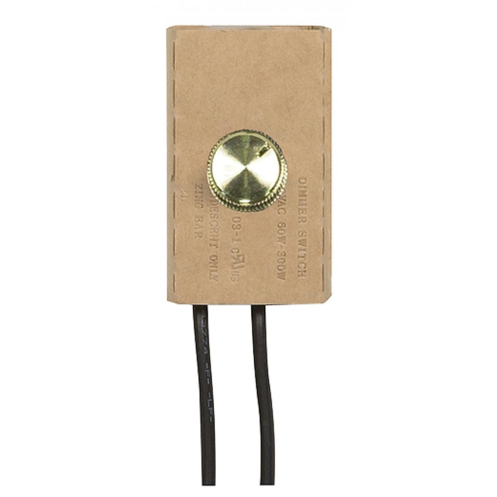 Satco Canada - Full Range Table Lamp Dimmer Switch Paper Housing - Not Specified- Union Lighting Luminaires Decor