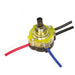 Satco Canada - 3-Way Lighted Push Switch - Brass Plated- Union Lighting Luminaires Decor