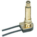 Satco Canada - On-Off Metal Rotary Switch - Brass Plated- Union Lighting Luminaires Decor