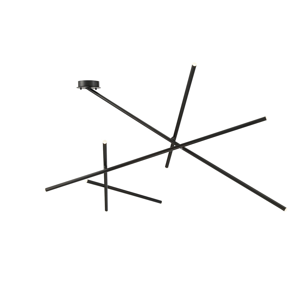 Eurofase Canada - CROSSROADS-FM-9LT-57IN-BK - CROSSROADS - Black- Union Lighting Luminaires Decor