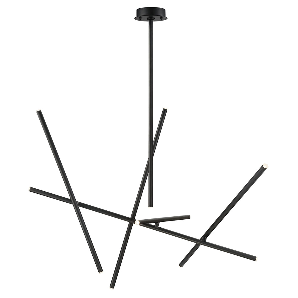 Eurofase Canada - CROSSROADS-CHD-10LT-47IN-BK - CROSSROADS - Black- Union Lighting Luminaires Decor