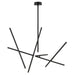 Eurofase Canada - CROSSROADS-CHD-10LT-47IN-BK - CROSSROADS - Black- Union Lighting Luminaires Decor