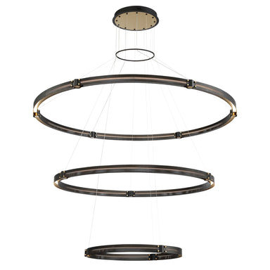 Eurofase Canada - ADMIRAL-CHD-3LT-62IN-GBM - ADMIRAL - Gold-Black- Union Lighting Luminaires Decor