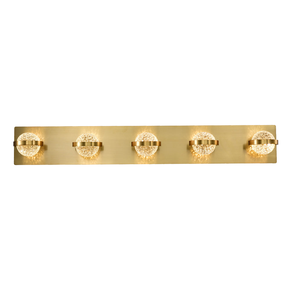 Eurofase Canada - LED Bathbar - Ryder - Gold- Union Lighting Luminaires Decor