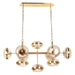 Eurofase Canada - NOTTINGHAM-CHD-10LT-54IN-BR-AM - NOTTINGHAM - Brass- Union Lighting Luminaires Decor