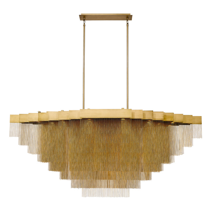 Eurofase Canada - BLOOMFIELD-CHD-28LT-73IN-GD - BLOOMFIELD - Gold- Union Lighting Luminaires Decor