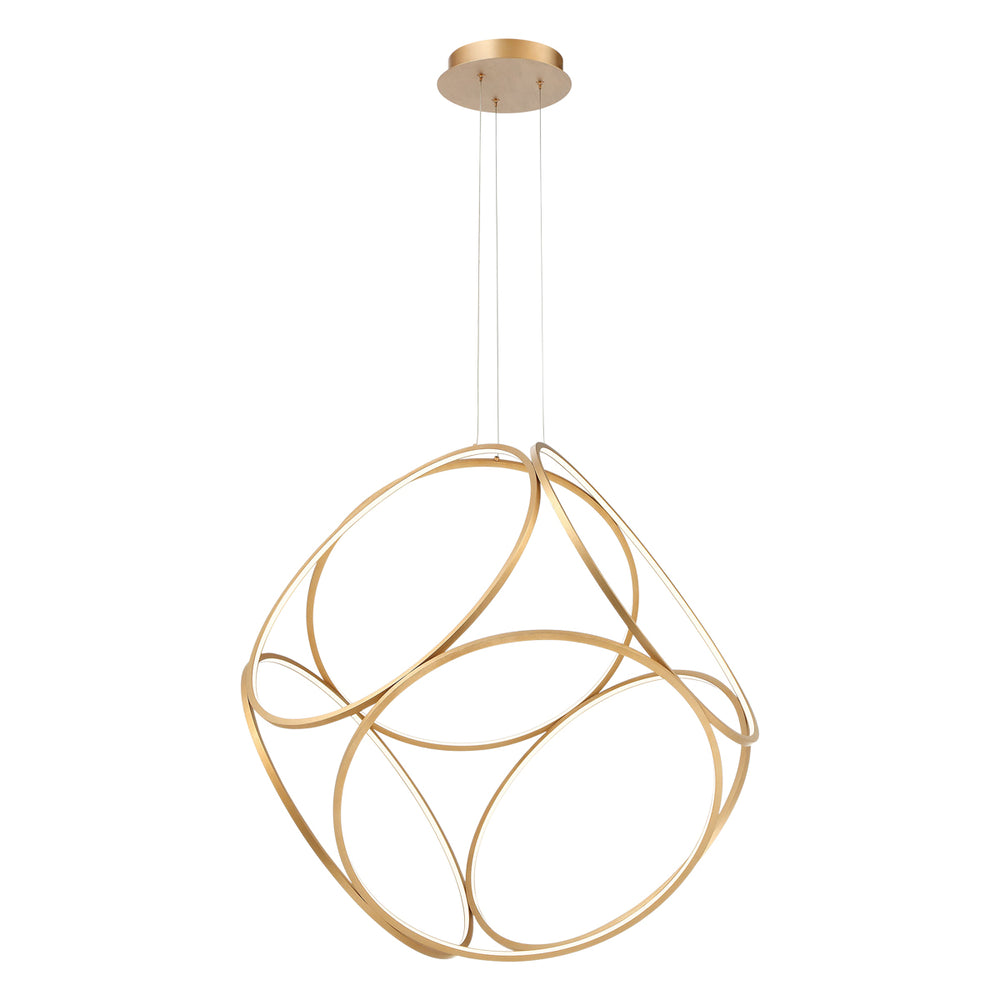 Eurofase Canada - GLENVIEW-CHD-34IN-GD - GLENVIEW - Gold- Union Lighting Luminaires Decor