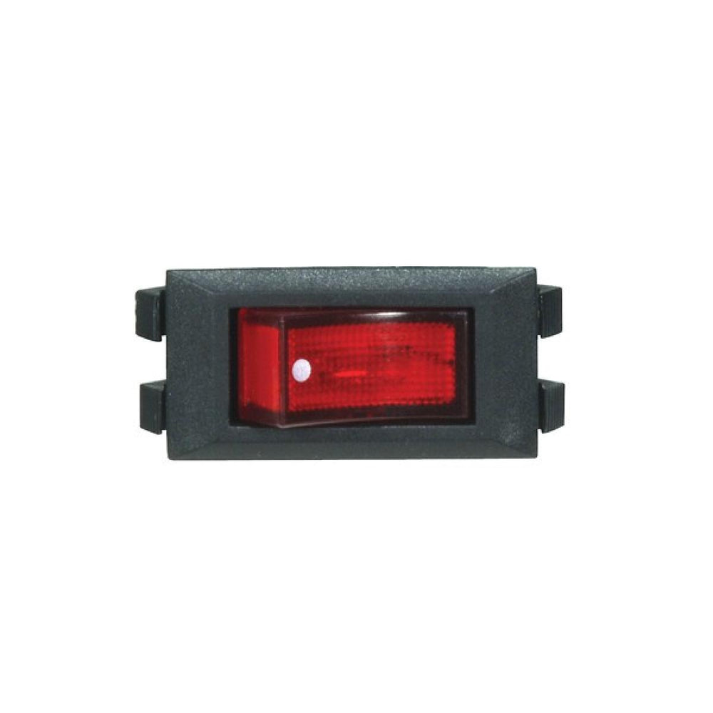 Satco Canada - Phenolic Rocker Switch W/Dot - Black- Union Lighting Luminaires Decor