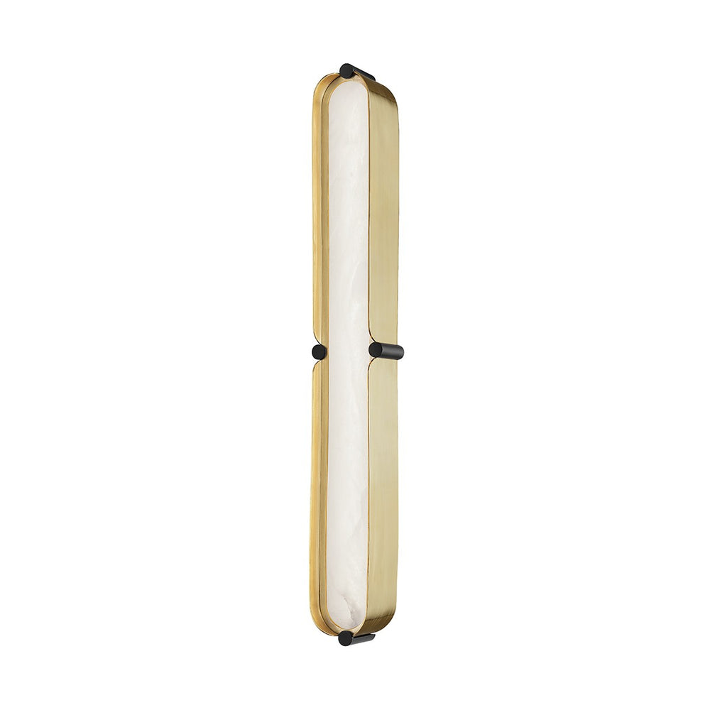 Hudson Valley Canada - LED Bath Bracket - Tribeca - Aged Brass/Black- Union Lighting Luminaires Decor