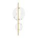 Hudson Valley Canada - LED Wall Sconce - Croft - Aged Brass- Union Lighting Luminaires Decor