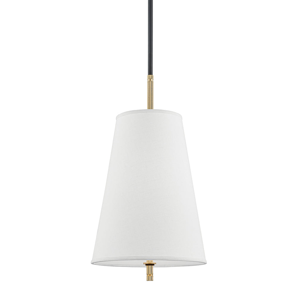Hudson Valley Canada - One Light Pendant - Bowery - Aged Old Bronze- Union Lighting Luminaires Decor