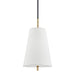 Hudson Valley Canada - One Light Pendant - Bowery - Aged Old Bronze- Union Lighting Luminaires Decor