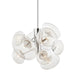 Hudson Valley Canada - Nine Light Chandelier - Opera - Polished Nickel- Union Lighting Luminaires Decor