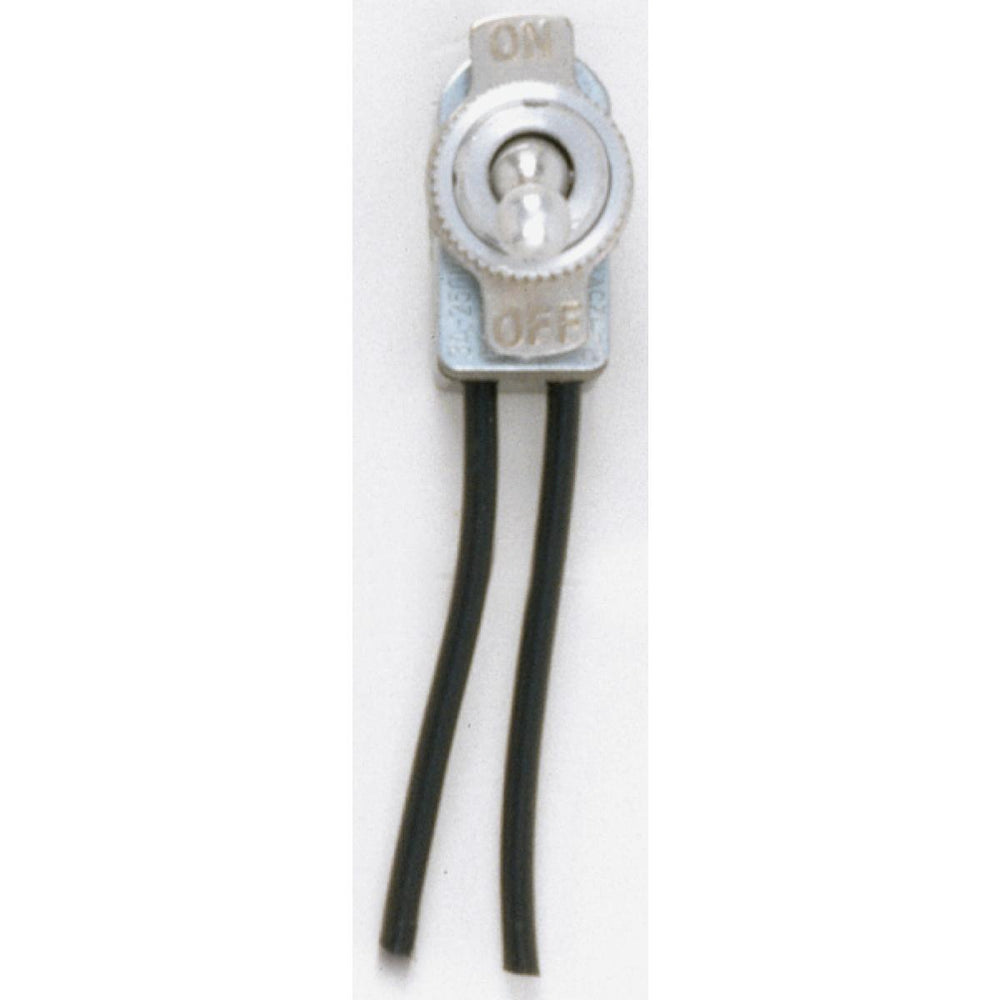 Satco Canada - Toggle Switch - Nickel Plated- Union Lighting Luminaires Decor