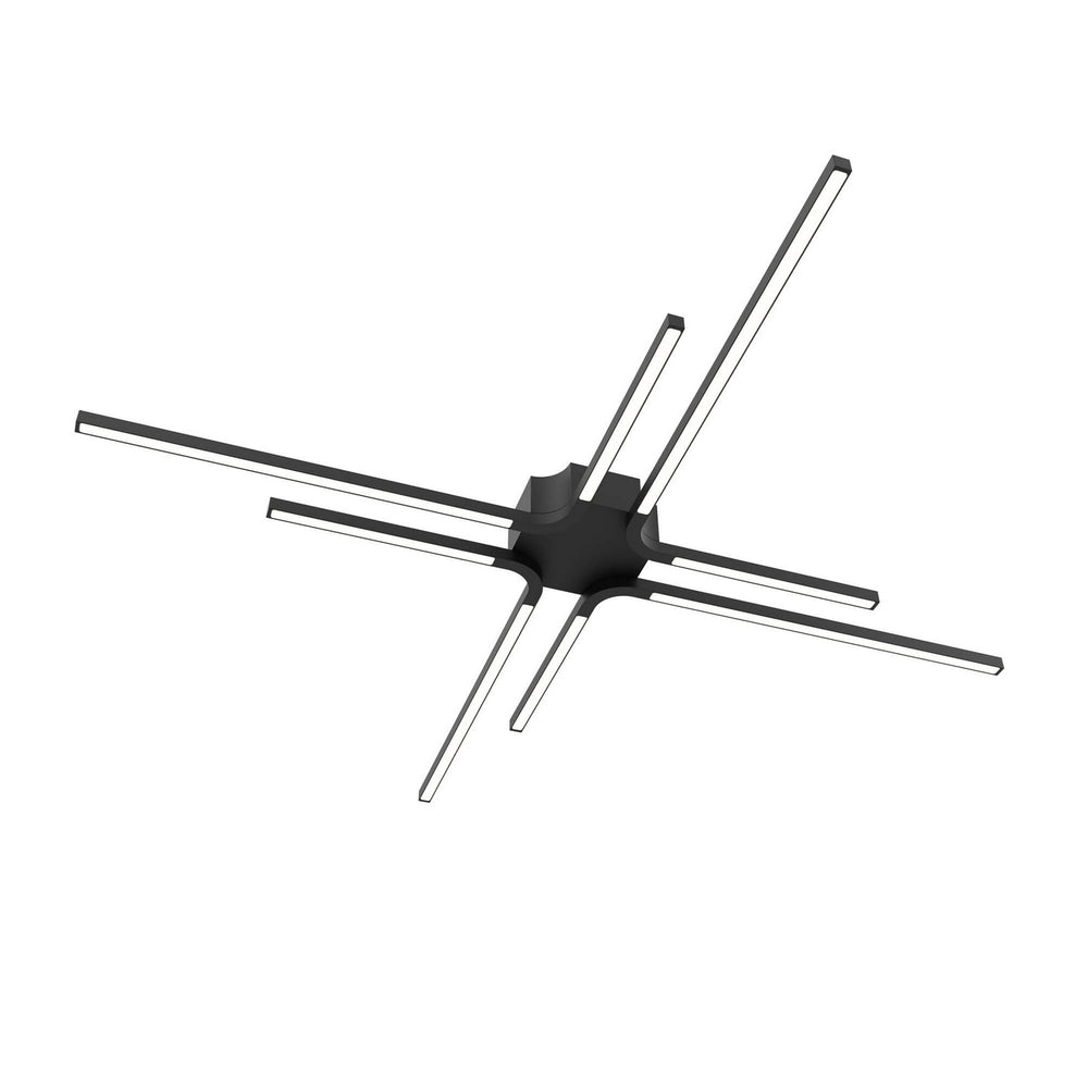 Dals - LED Flush Mount - Stellar Flushmount - BK- Union Lighting Luminaires Decor