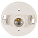 Satco Canada - Terminal Keyless Glazed Porcelain Ceiling Receptacle - White- Union Lighting Luminaires Decor