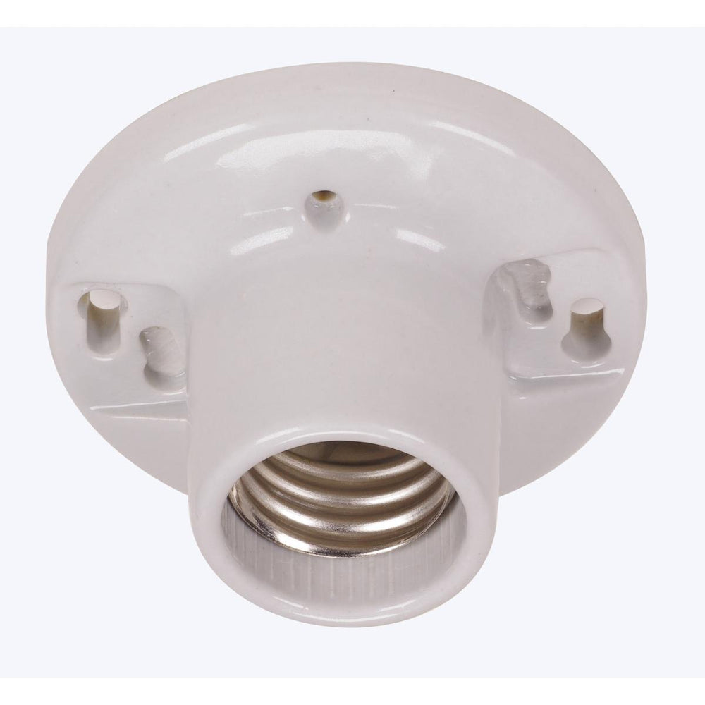 Satco Canada - Mogul Base Keyless Receptacle - White- Union Lighting Luminaires Decor