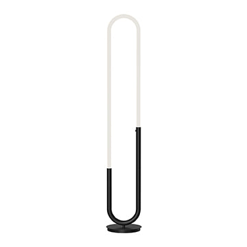 Kuzco Canada - LED Floor Lamp - Huron - Black/Brushed Gold/Chrome- Union Lighting Luminaires Decor