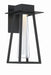 Modern Forms Canada - LED Outdoor Wall Sconce - Avant Garde - Black- Union Lighting Luminaires Decor