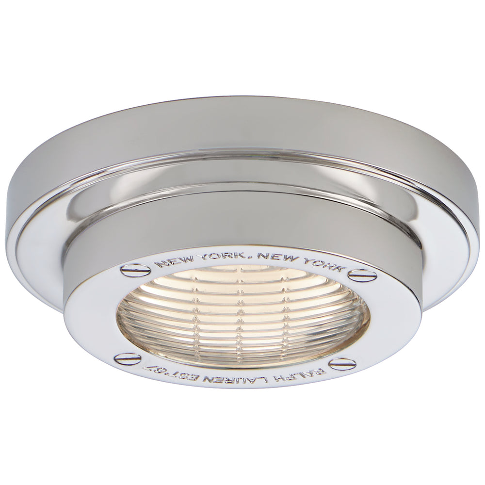 Ralph Lauren Canada - LED Flush Mount - Grant - Polished Nickel- Union Lighting Luminaires Decor