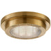 Ralph Lauren Canada - LED Flush Mount - Grant - Natural Brass- Union Lighting Luminaires Decor