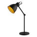 Eglo Canada - One Light Table Lamp - Priddy 2 - Black / Gold- Union Lighting Luminaires Decor