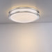 Eurofase Canada - WARDEN,LED FLUSH,MEDIUM,30K,SN - WARDEN - Satin Nickel- Union Lighting Luminaires Decor