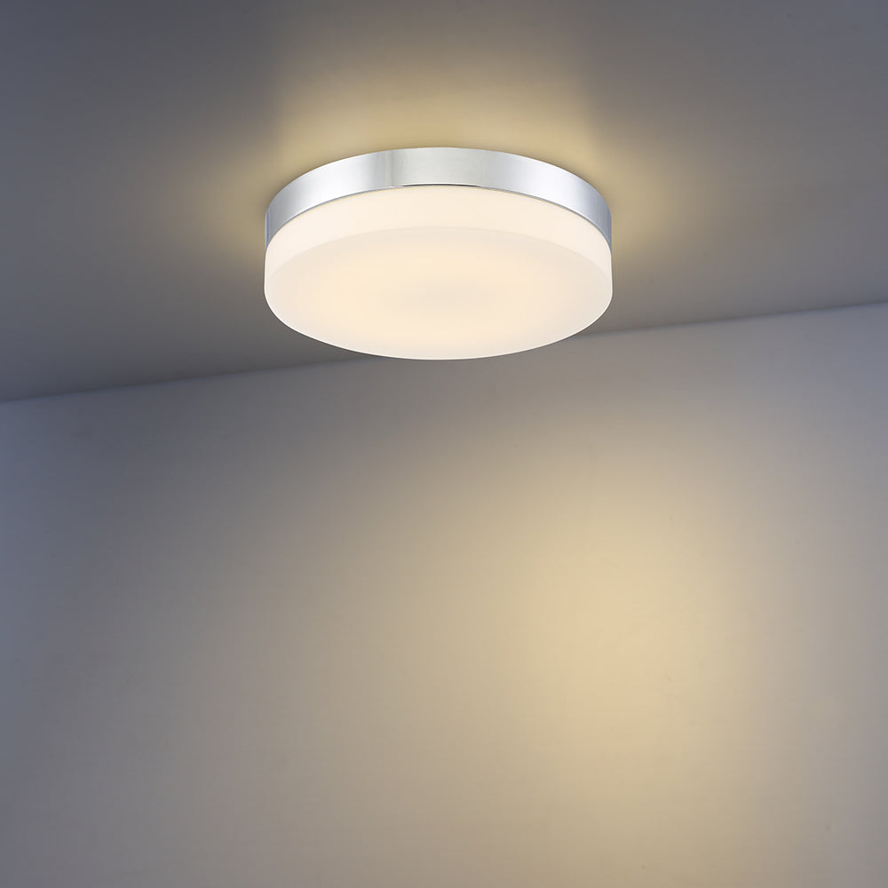 Eurofase Canada - KOSS,1LT LED FLUSHMNT,LRG,CHR - KOSS - Chrome- Union Lighting Luminaires Decor