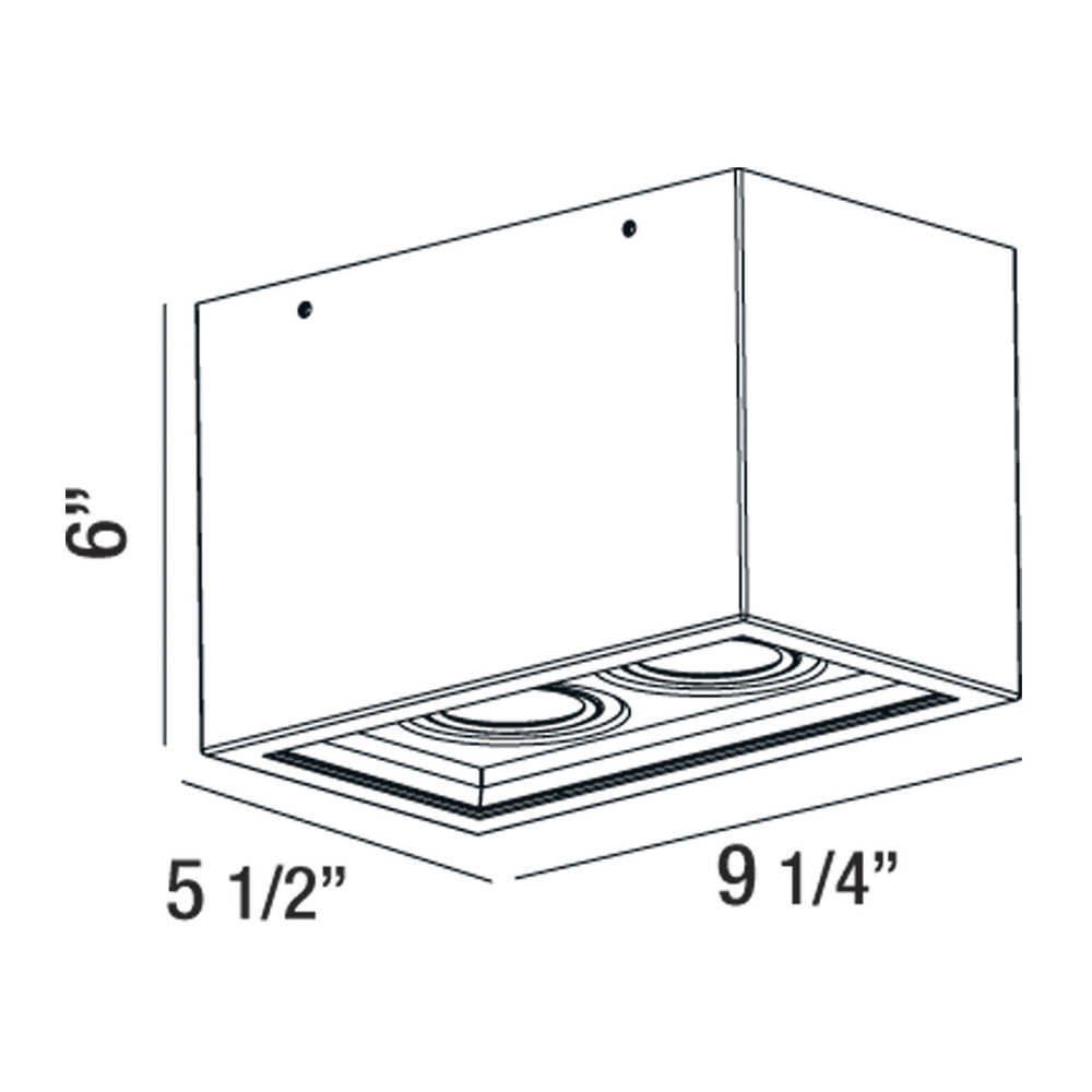 Eurofase Canada - SANTO,2LT LED FLUSHMNT,22W,WHT - SANTO - White- Union Lighting Luminaires Decor