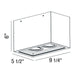 Eurofase Canada - SANTO,2LT LED FLUSHMNT,22W,WHT - SANTO - White- Union Lighting Luminaires Decor