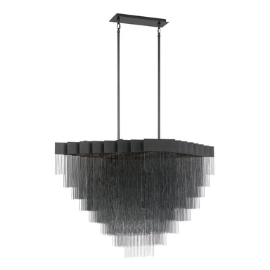 Eurofase Canada - LED Chandelier - Bloomfield - Black- Union Lighting Luminaires Decor