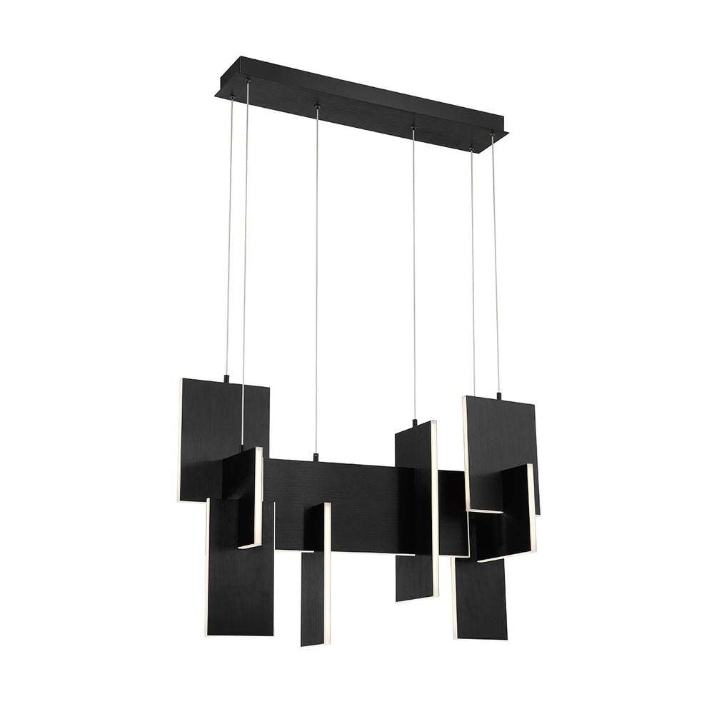 Eurofase Canada - COBURG-CHD-33IN-BK - COBURG - Black- Union Lighting Luminaires Decor