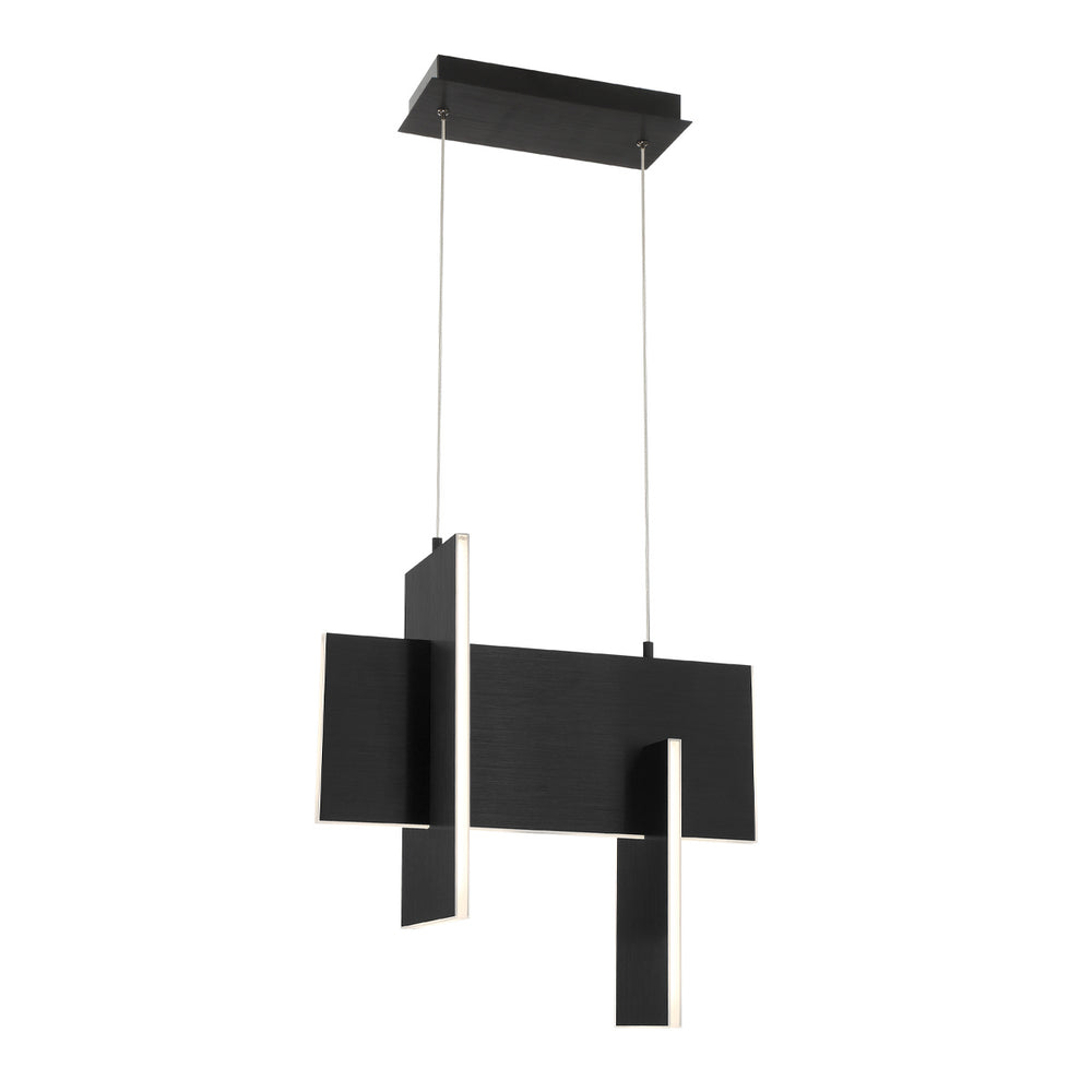 Eurofase Canada - COBURG-CHD-20IN-BK - COBURG - Black- Union Lighting Luminaires Decor