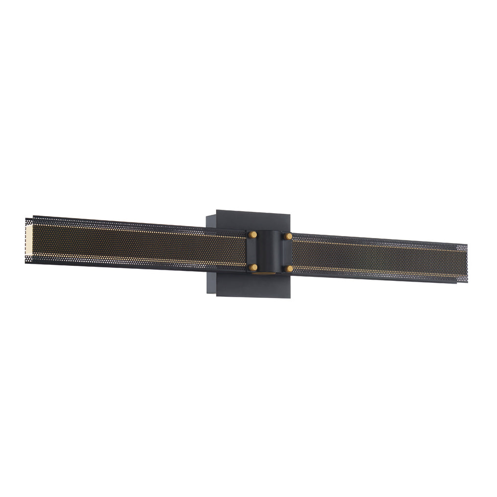 Eurofase Canada - LED Wall Sconce - Admiral - Matte Black/Gold- Union Lighting Luminaires Decor