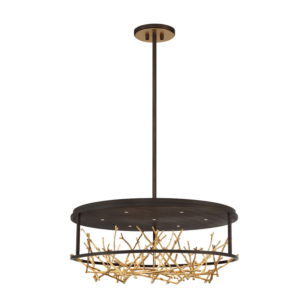Eurofase Canada - AERIE-CHD-31IN-GBM - AERIE - Gold-Black- Union Lighting Luminaires Decor