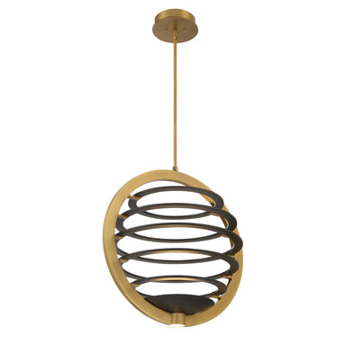 Eurofase Canada - LED Chandelier - Ombra - Brass/Black- Union Lighting Luminaires Decor