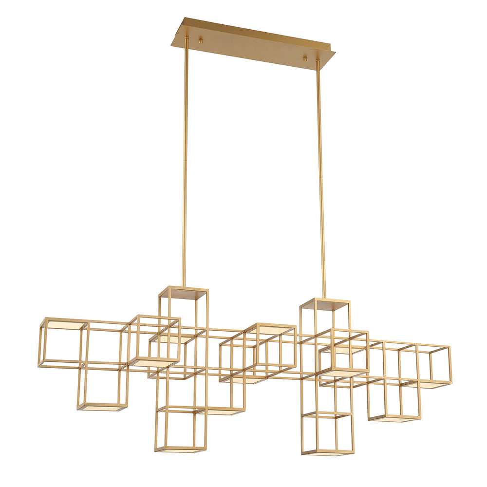 Eurofase Canada - FERRO-CHD-13LT-55IN-GD - FERRO - Gold- Union Lighting Luminaires Decor