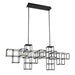 Eurofase Canada - FERRO-CHD-13LT-55IN-BK - FERRO - Black- Union Lighting Luminaires Decor