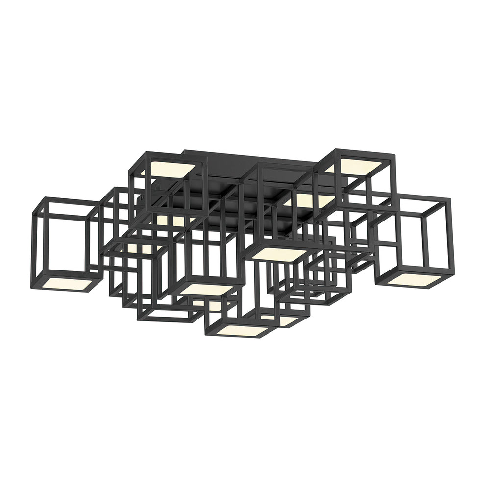 Eurofase Canada - LED Flush Mount - Ferro - Black- Union Lighting Luminaires Decor