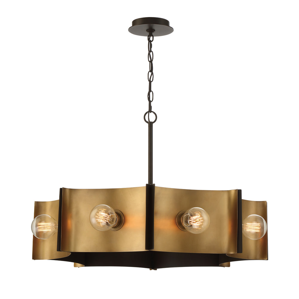 Eurofase Canada - Eight Light Chandelier - Metallo - Bronze- Union Lighting Luminaires Decor