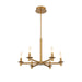 Eurofase Canada - LED Chandelier - Torna - Coffee Gold- Union Lighting Luminaires Decor