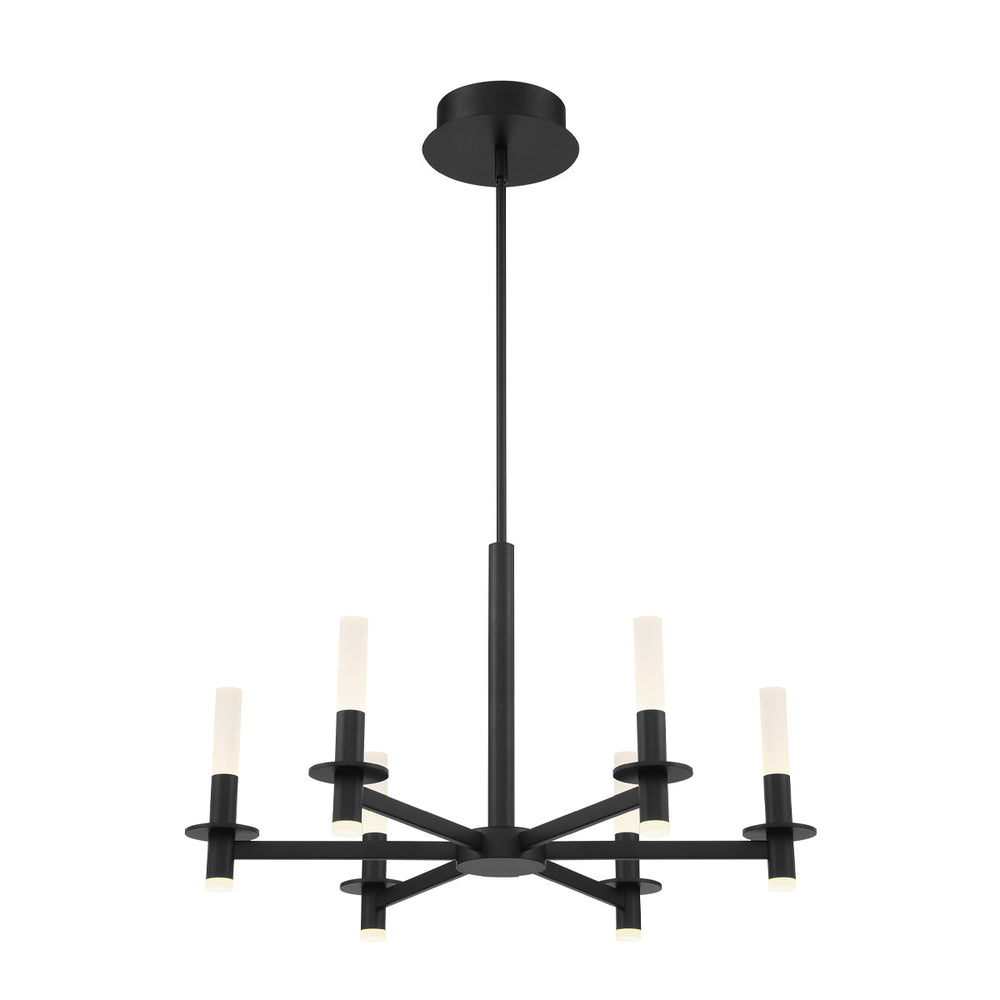 Eurofase Canada - LED Chandelier - Torna - Matte Black- Union Lighting Luminaires Decor