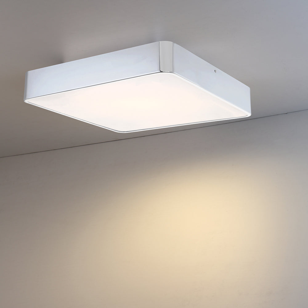 Eurofase Canada - BAYS,1LT LED FLUSH,LRG,CHROME - BAYS - Chrome- Union Lighting Luminaires Decor