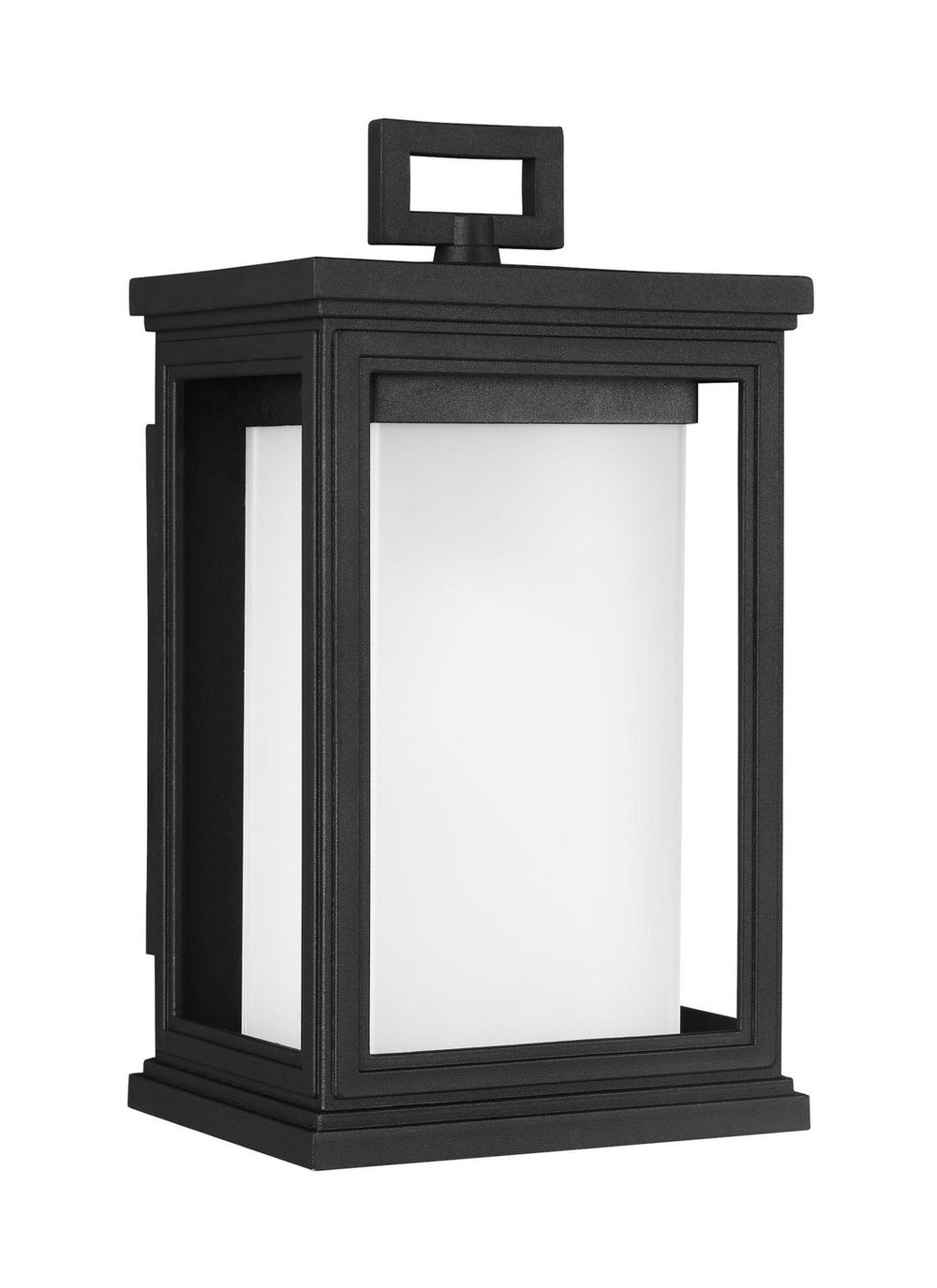Generation Lighting Canada - One Light Outdoor Wall Lantern - Roscoe - Textured Black- Union Lighting Luminaires Decor