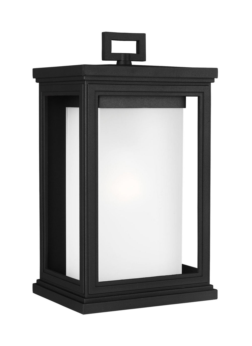Generation Lighting Canada - One Light Outdoor Wall Lantern - Roscoe - Textured Black- Union Lighting Luminaires Decor