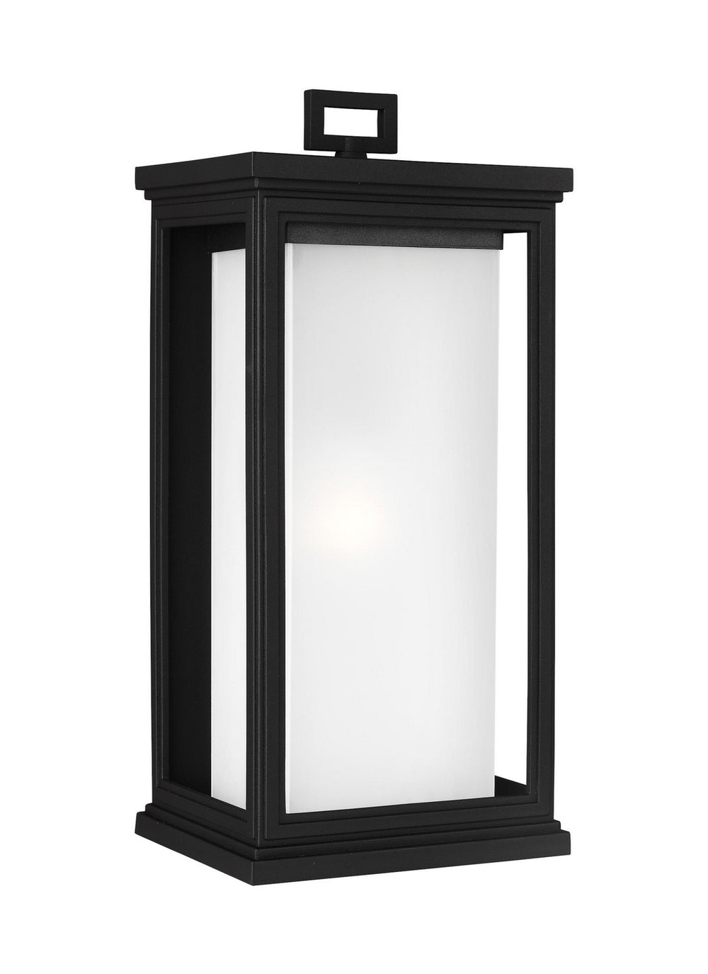 Generation Lighting Canada - One Light Outdoor Wall Lantern - Roscoe - Textured Black- Union Lighting Luminaires Decor
