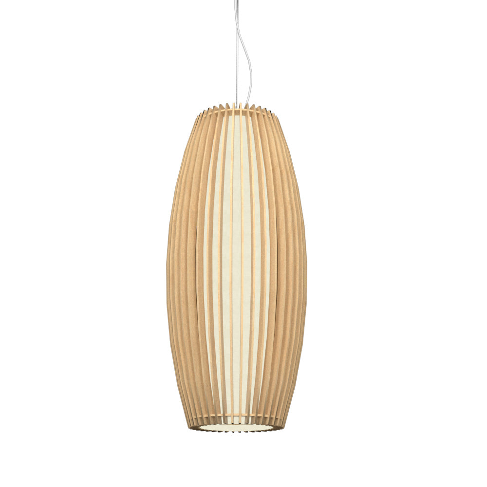 Accord Lighting - One Light Pendant - Stecche di Legno - Maple- Union Lighting Luminaires Decor